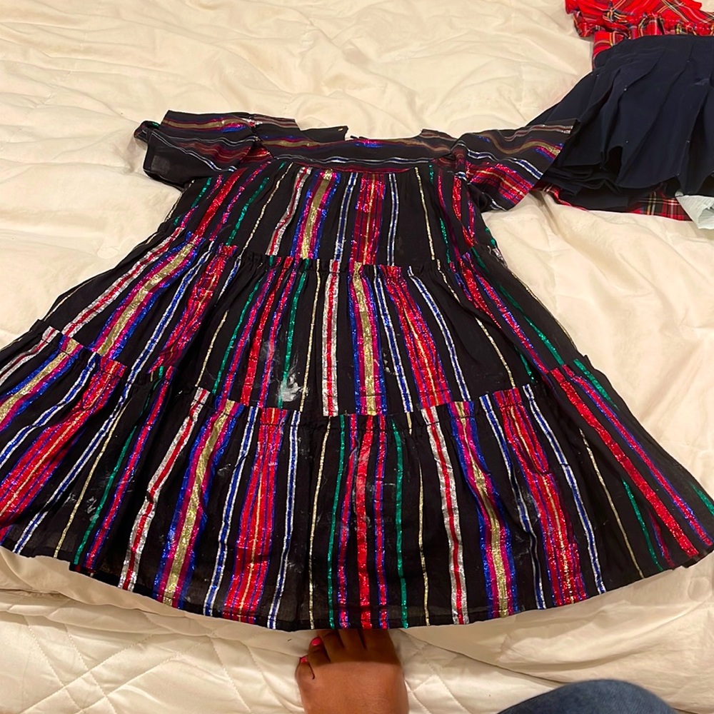 Super cute crew cut dress.. my daughter always wore with her cowboy boots..